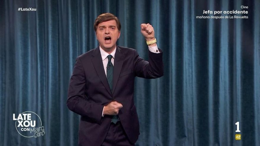 Así fue el último 'Late Xou' de Marc Giró en RTVE, sin mensaje de despedida y al ritmo de La Internacional