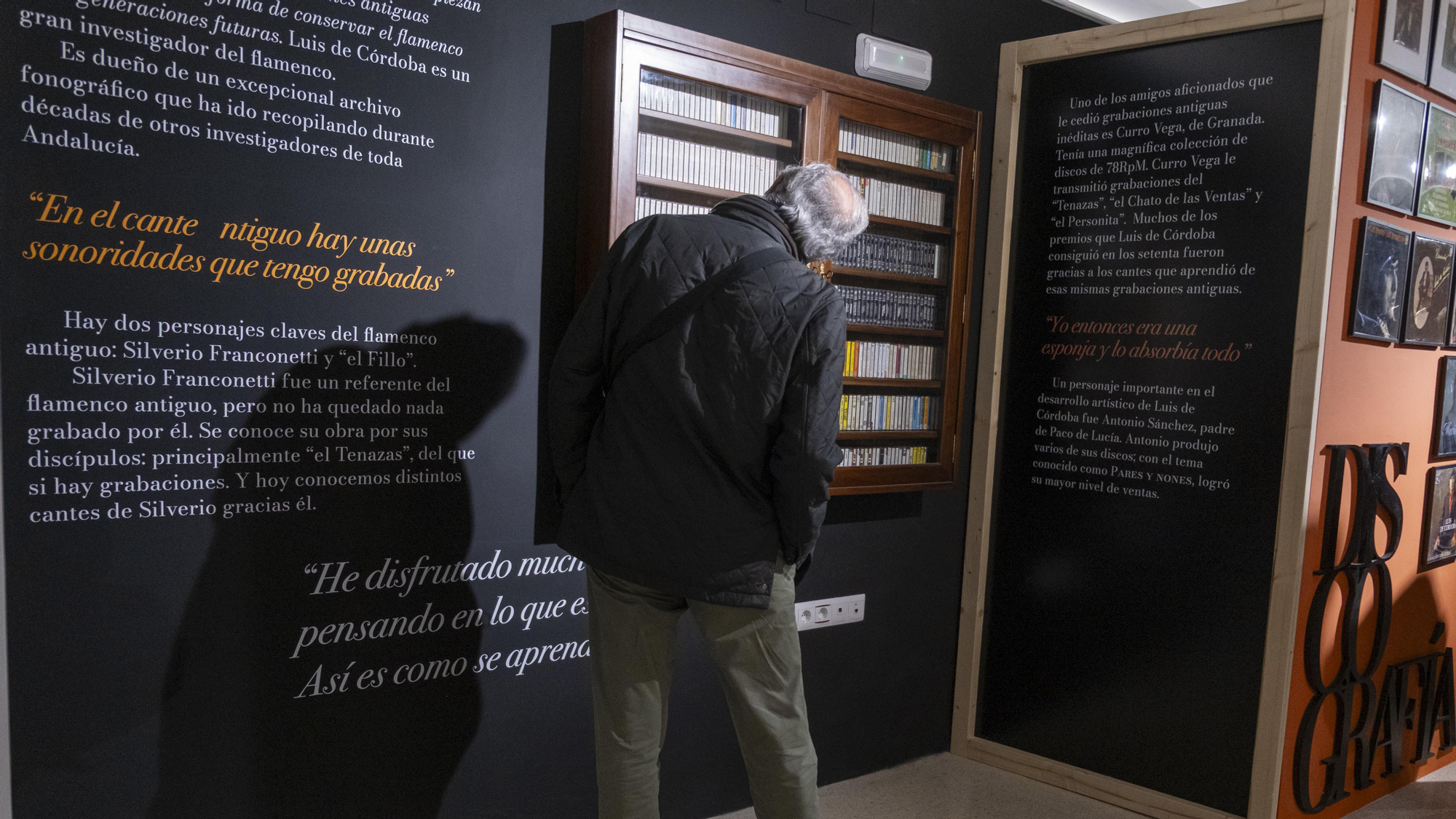 Posadas estrena un espacio dedicado al flamenco en honor al cantaor Luis de Córdoba