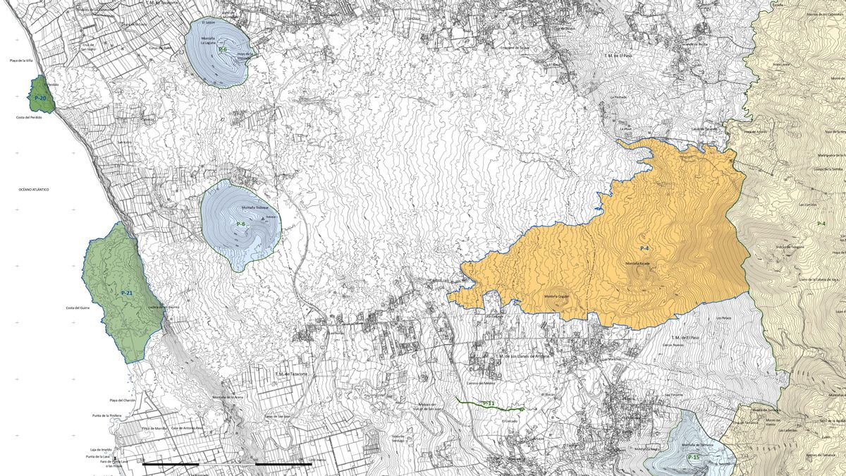 Alegación a la exagerada ampliación del Parque Natural de Cumbre Vieja  y propuesta de crear un parque rural en Las Manchas