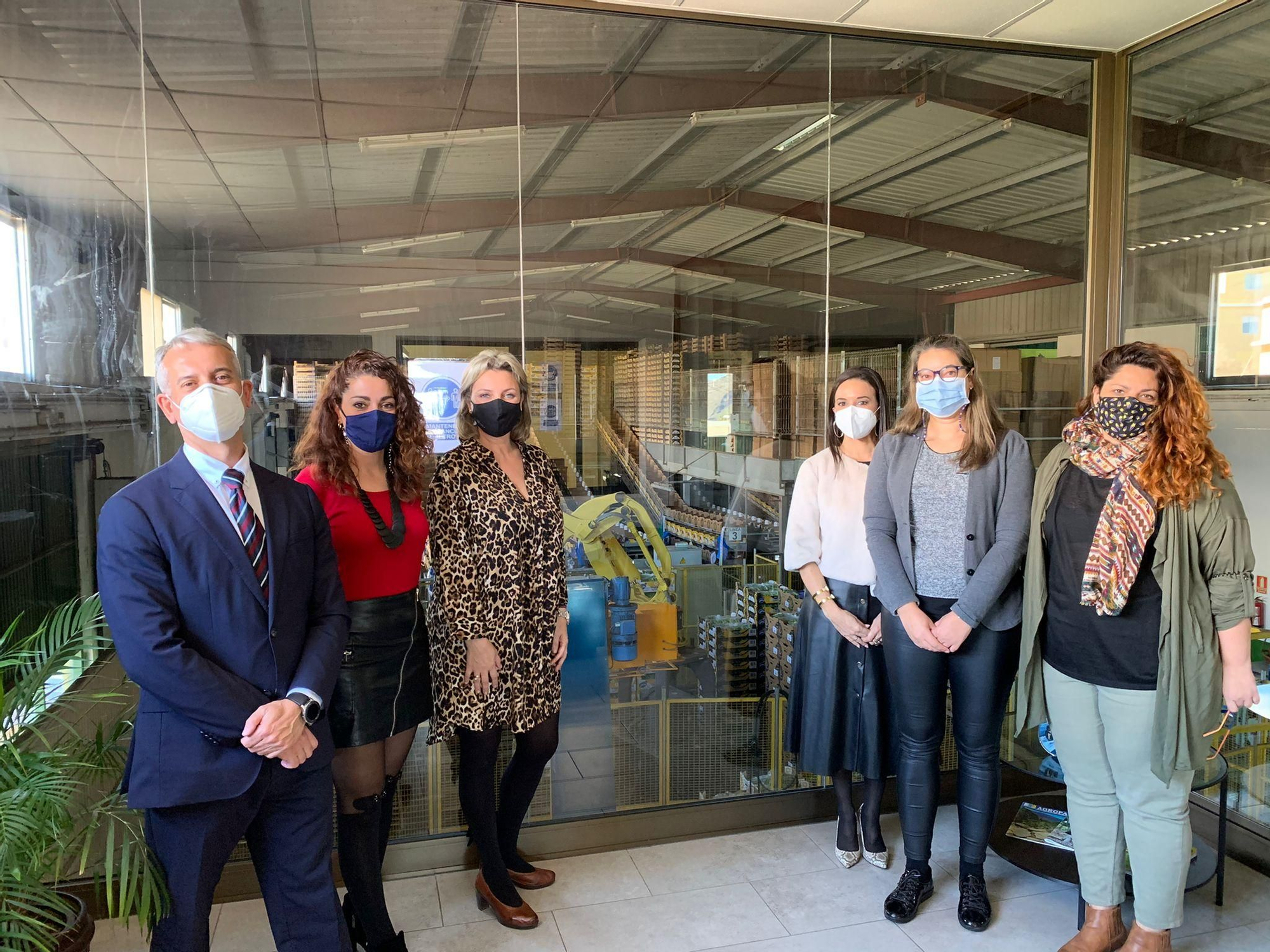 Visita la Sociedad Cooperativa Volcán de San Juan