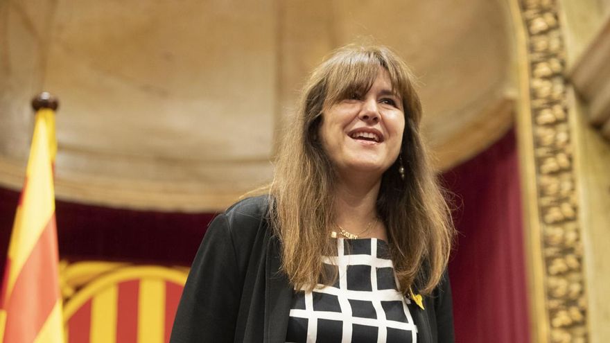 La presidenta del Parlament, Laura Borràs, en una imagen de archivo. EFE/Marta Perez