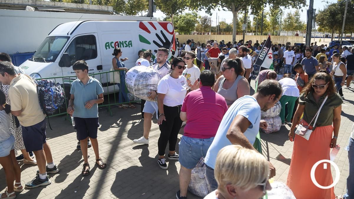 Despedida de los niños saharauis del programa Vacaciones en Paz