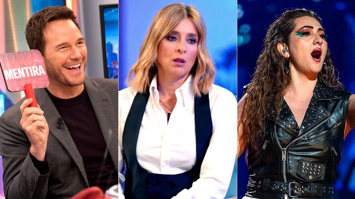 'El Hormiguero' con Chris Pratt, Sandra Barneda en 'La isla de las tentaciones' y final de 'Aria' en RTVE