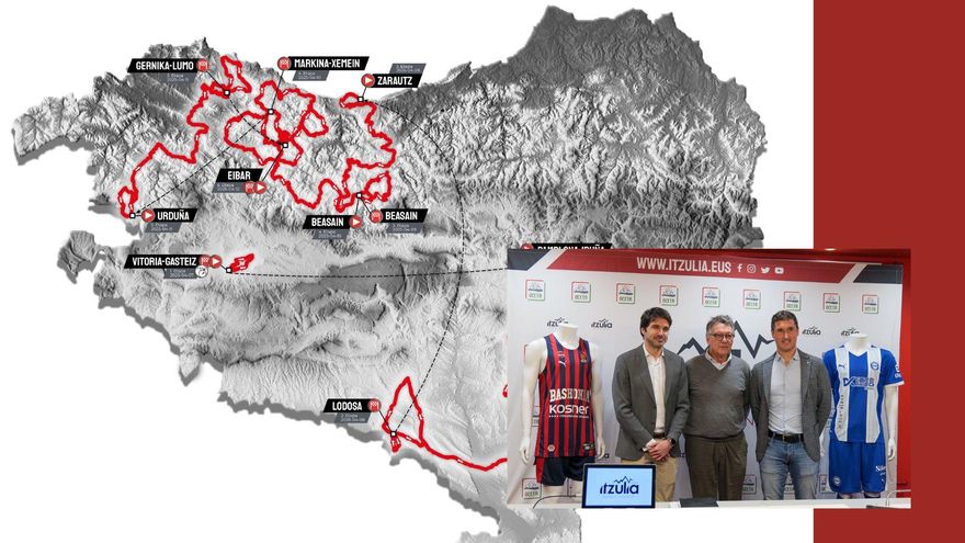 Itzulia de 2025: salida especial desde el Buesa Arena de Vitoria el 7 de abril y relevo en la dirección de la carrera ciclista