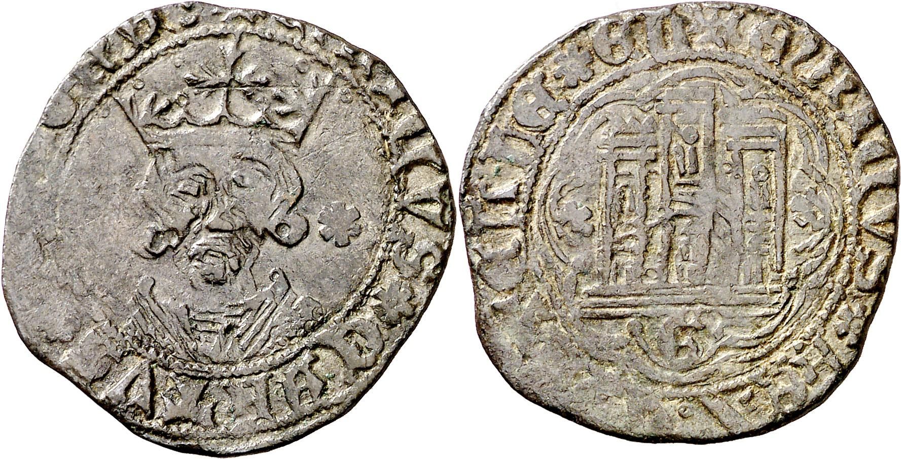 'Cuarto de Enrique IV' con 'G' latina