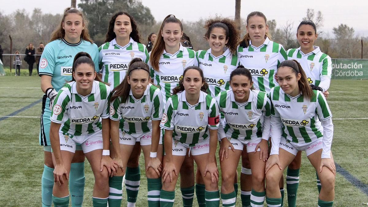 Plantilla del Córdoba Femenino.