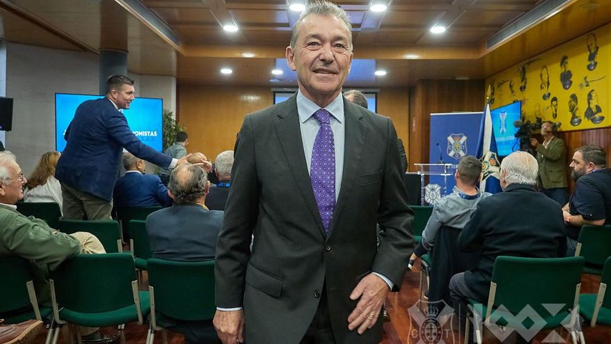 Paulino Rivero ya es el nuevo presidente del CD Tenerife