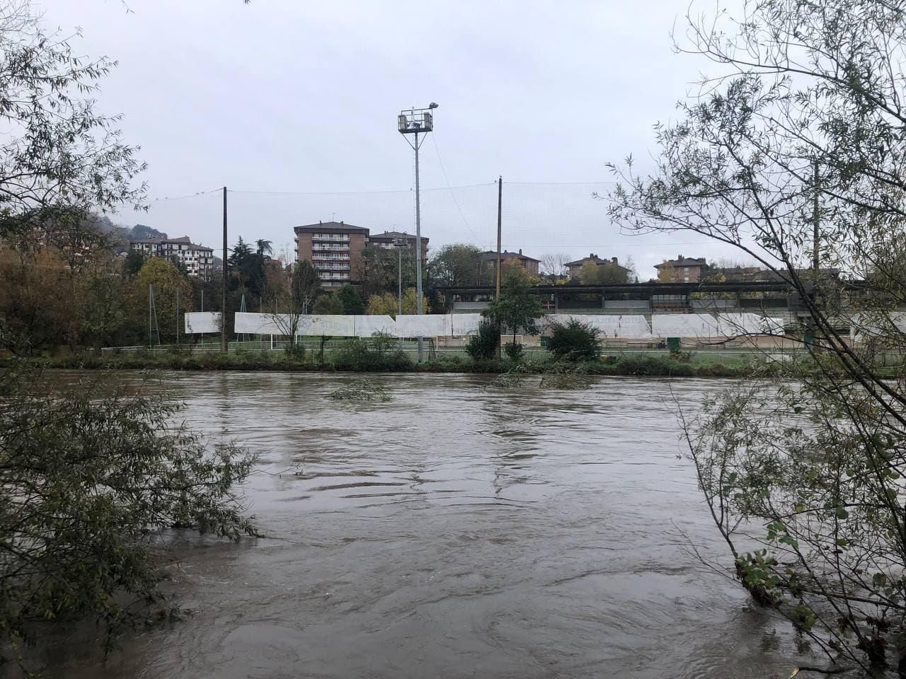 El campo de fútbol de Zubipe, en Hernani