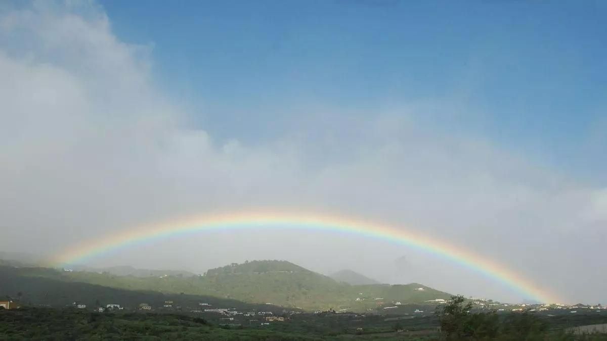 Probables lluvias débiles este sábado en La Palma