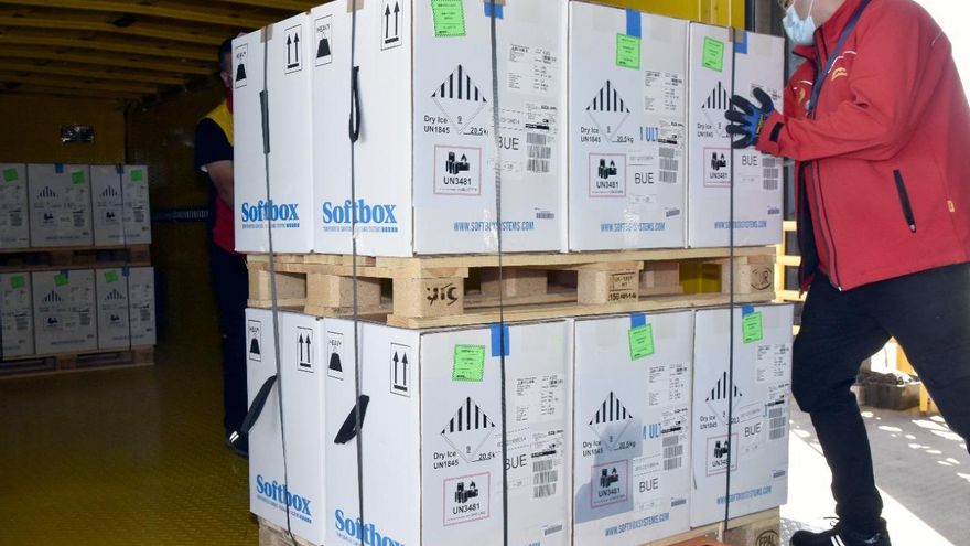 Llegaron al país 735.930 dosis de Pfizer y la Argentina superó los 103 millones de vacunas