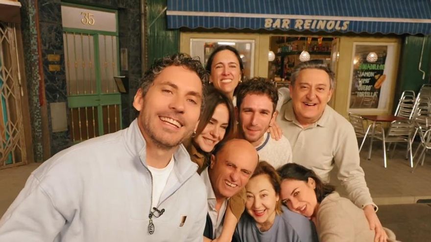 'Aída' comienza el rodaje de su película desde el plató original de la serie: "Estamos todos muy nerviosos y revueltos"