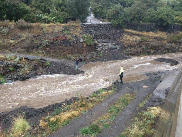 Escorrentías en Anaga