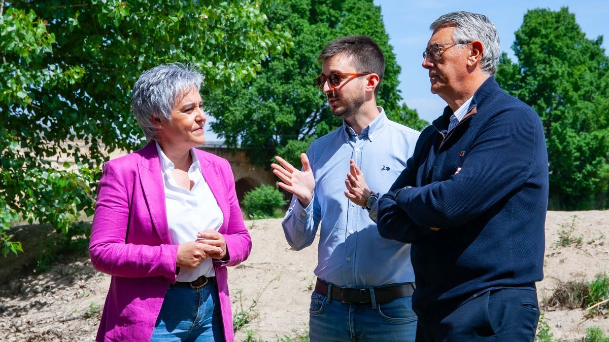 Teresa García, José Ángel Pacheco y Mario Urrea