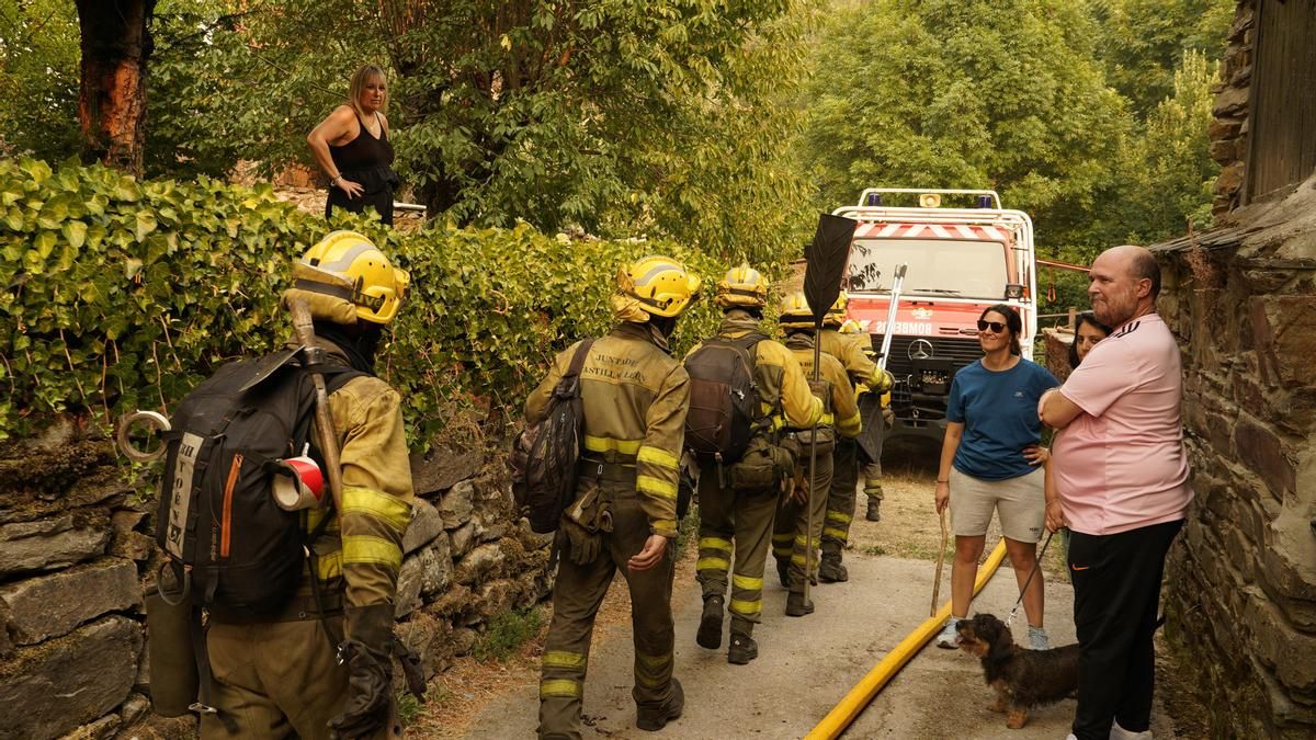 Incendio en Salientes.