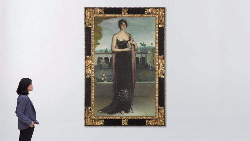 Una obra íntima y perdida de Romero de Torres vuelve a España un siglo después