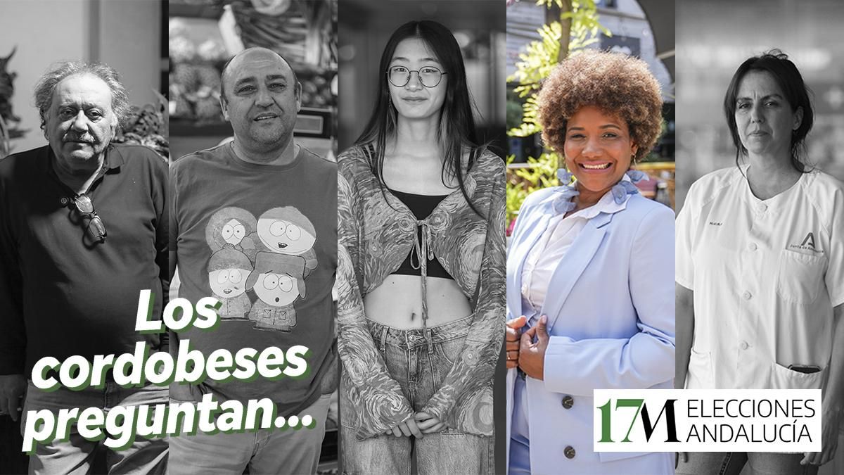 17M | Una mujer migrante pregunta a los candidatos a las elecciones andaluzas