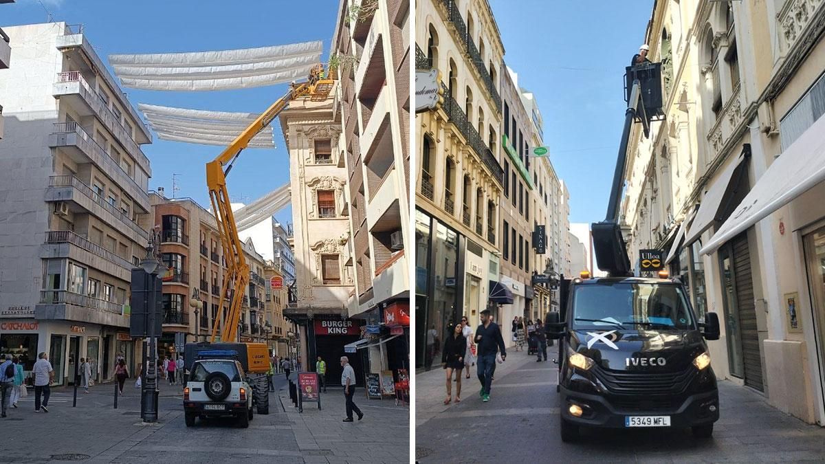 Fuera toldos, hola alumbrado de Navidad