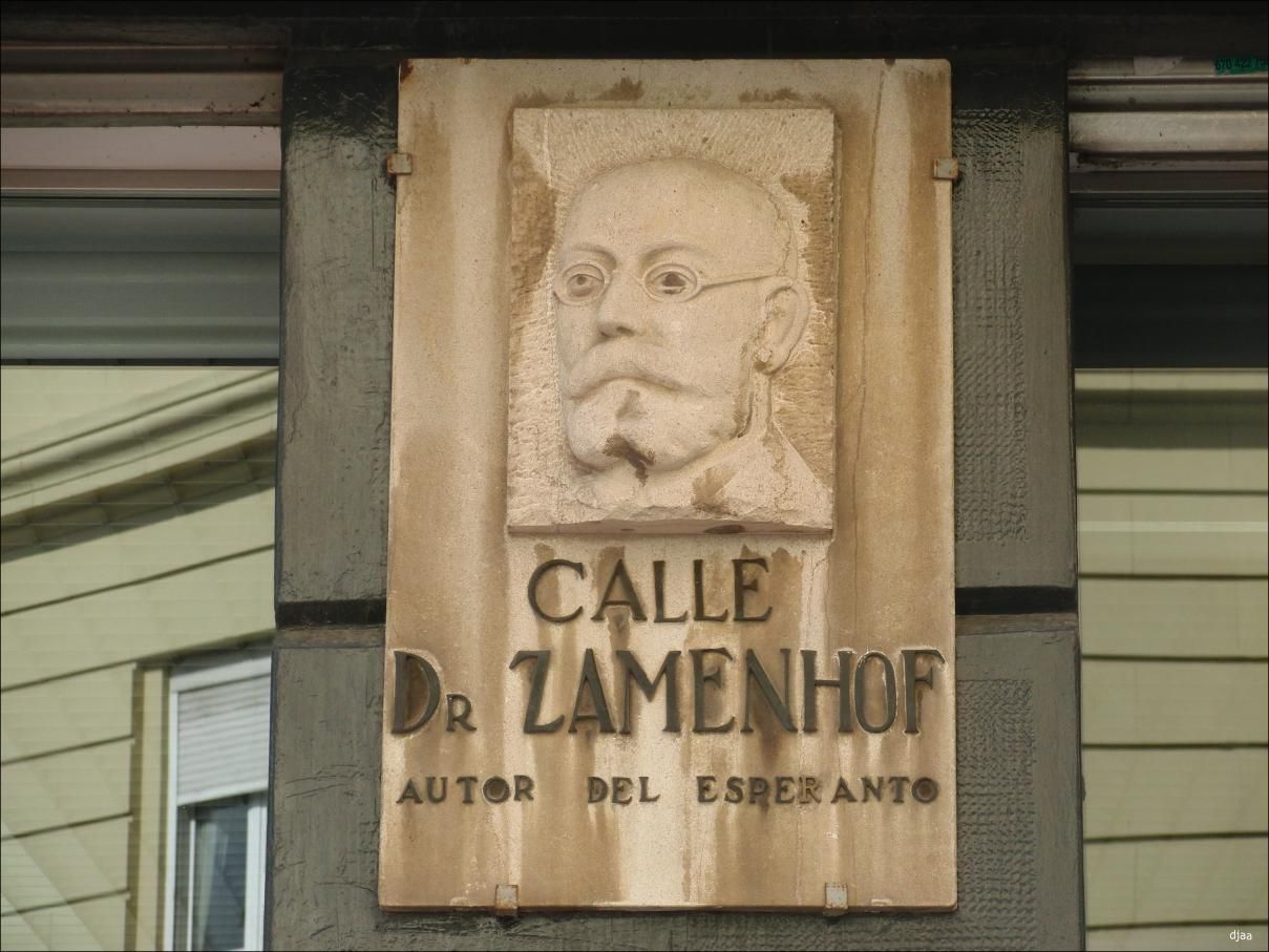 Placa en la ciudad de Valencia