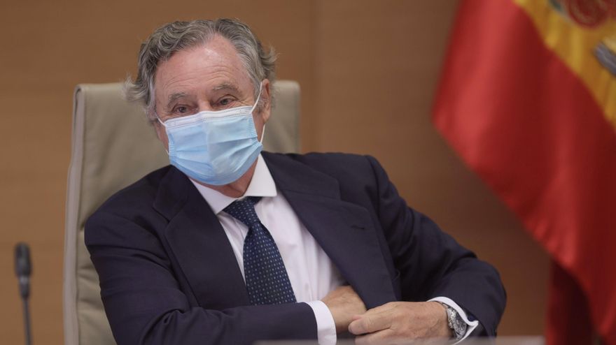 El empresario Ignacio López del Hierro a su llegada a la Comisión de Investigación sobre la operaciòn Kitchen
