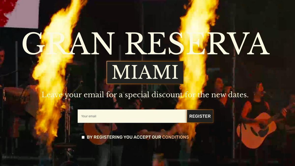 Web Festival Gran Reserva Miami