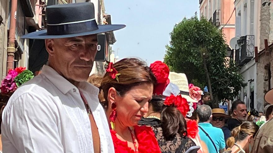 Miembros de la Hermandad del Rocío de Madrid