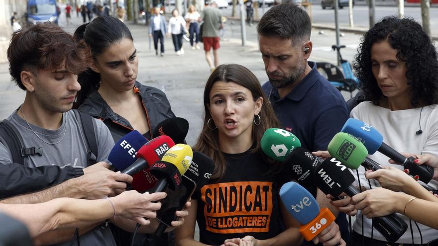 Aplazada la manifestación por la vivienda en Barcelona ante el alto riesgo meteorológico