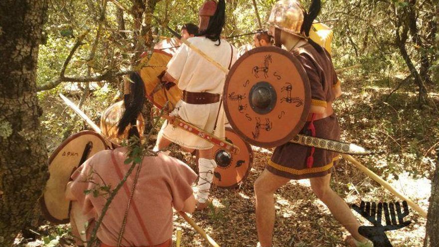 Recreación romana, carpetana y medieval para defender el patrimonio arqueológico de Carabanchel