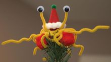 Adorno de un árbol de navidad pastafari