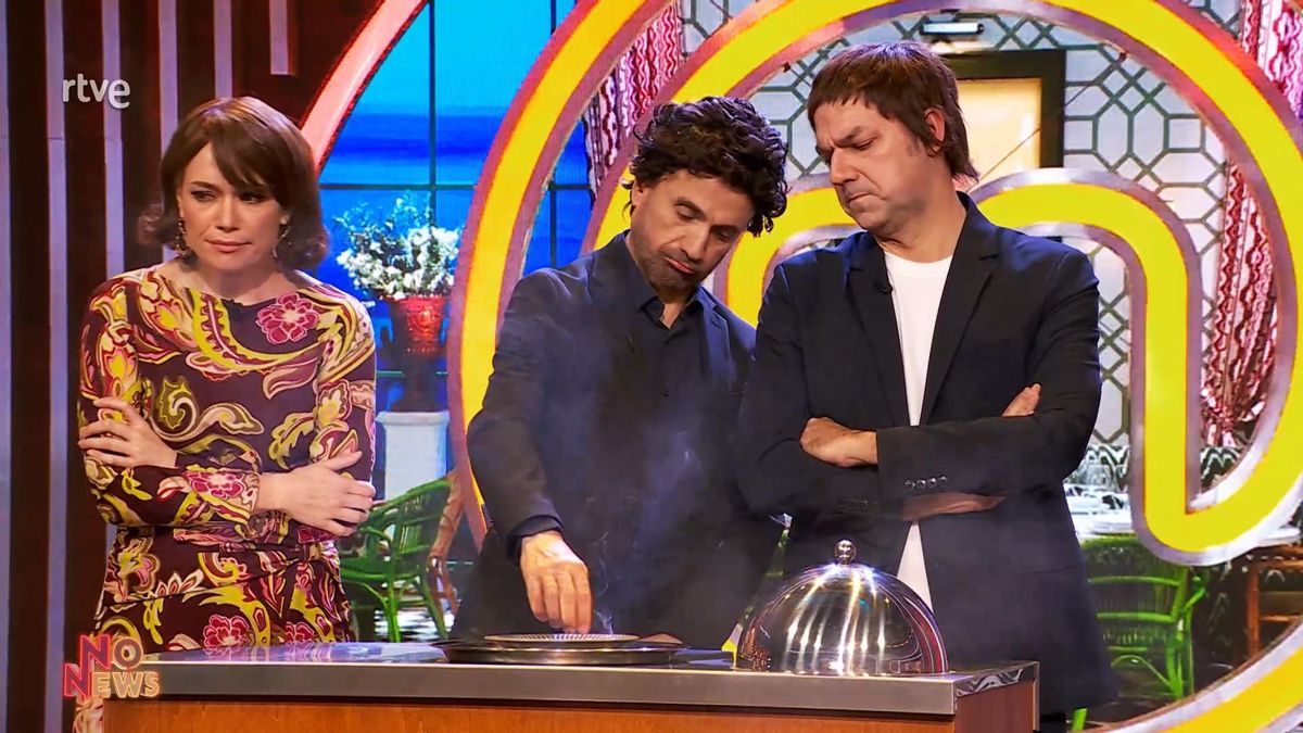 Los jueces de 'MasterChef', interpretados por Patricia Conde, José Mota y Javier Quero