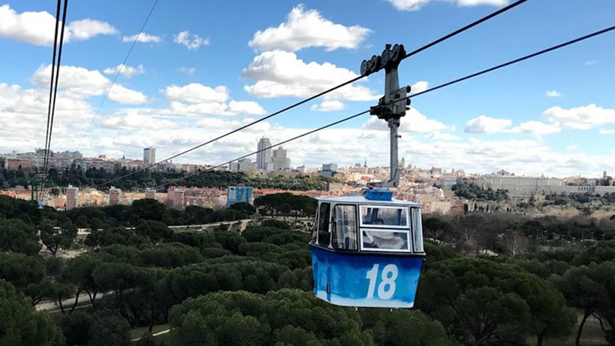 El teleférico de Madrid en los años 2000