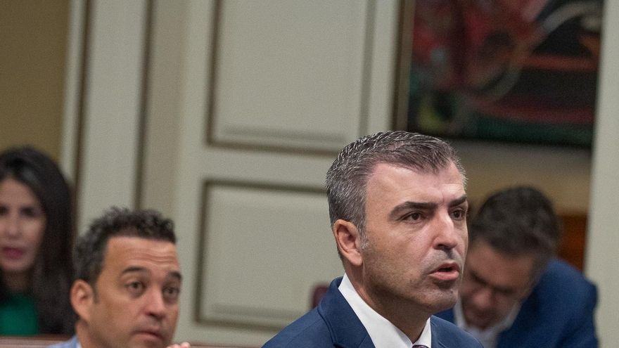 Archivo - Manuel Domínguez, vicepresidente de Canarias