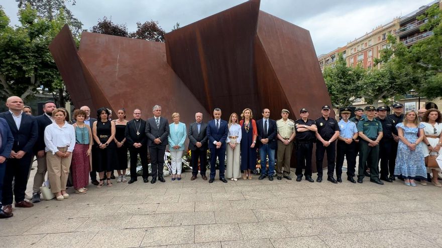 Homenaje de Miguel Ángel Blanco en Logroño: "Hay tres retos para seguir trabajando, el de la impunidad, el de la indiferencia y el del olvido”