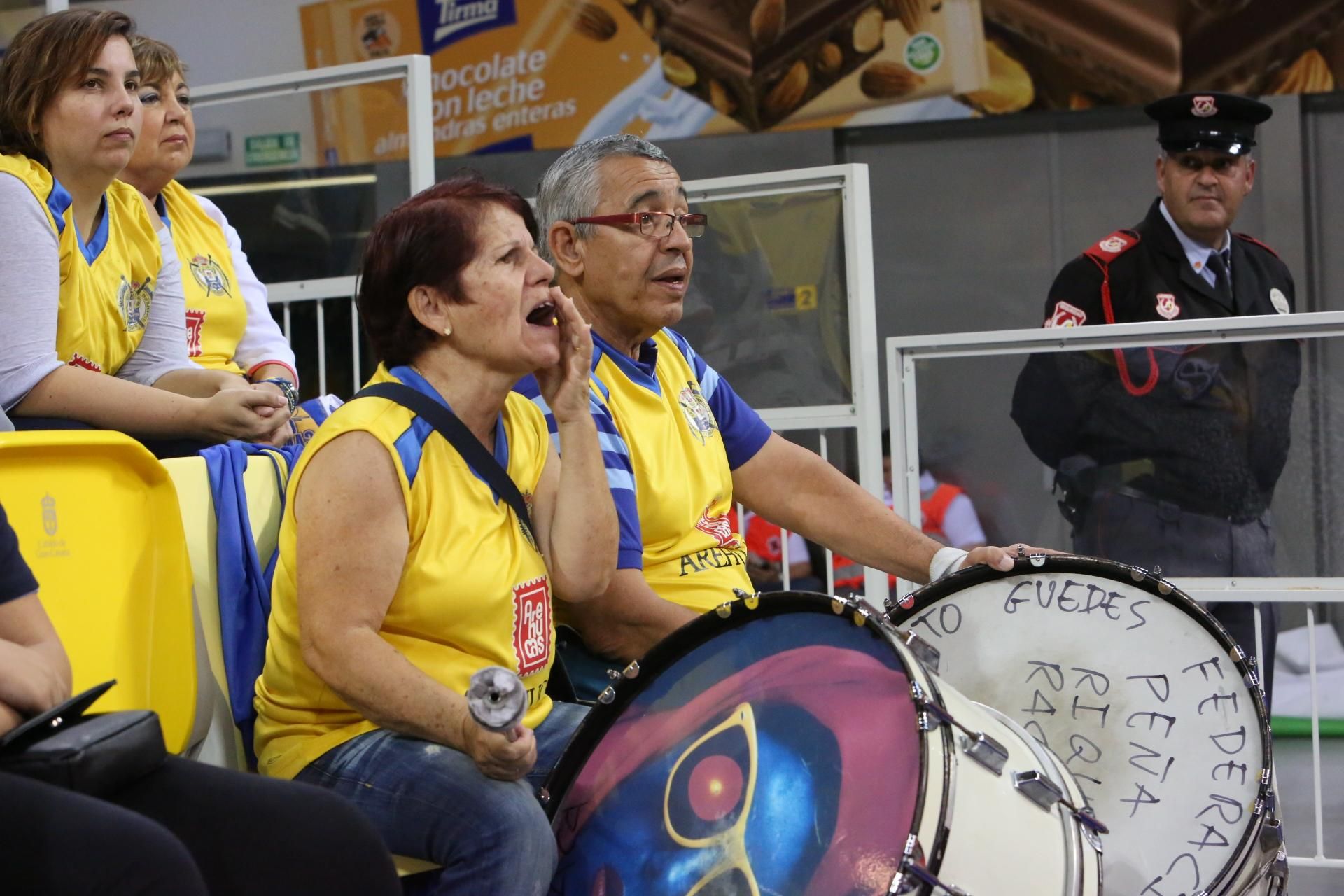 Partido entre el Herbalife Gran Canaria y el FIAT Joventud disputado en el Gran Canaria Arena.
