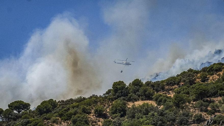 Extinguido cinco días después el incendio forestal de Cerro Muriano