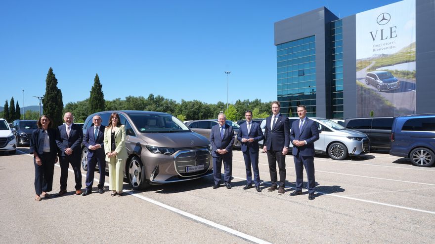 Mercedes-Benz estrena en Vitoria la producción de la nueva furgoneta eléctrica tras una inversión de más de 1.000 millones
