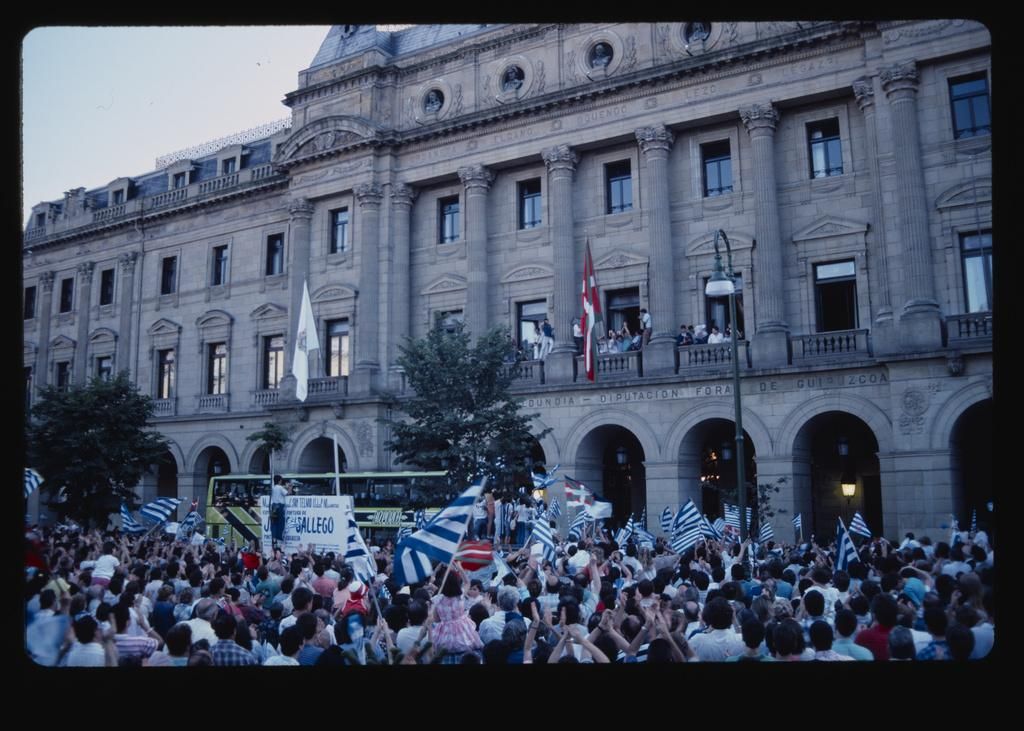 Donostia, 1987: así fue el último gran homenaje masivo a la Real Sociedad tras una Copa del Rey