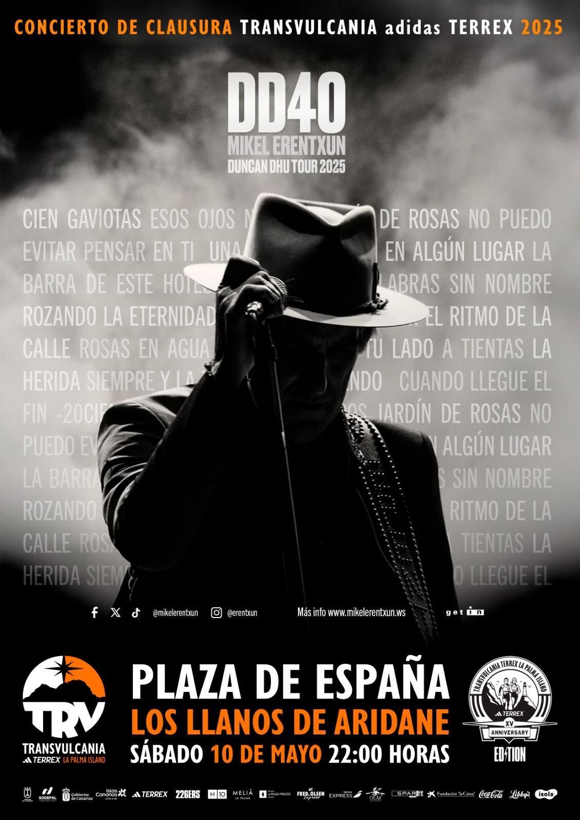 Duncan Dhu pondrá el broche de oro al 15º aniversario de la Transvulcania Adidas Terrex.