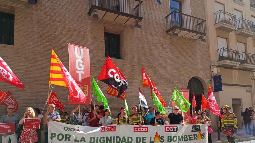 Los bomberos forestales de Aragón llevan su conflicto al Justiciazgo: “Necesitamos manos, medios y prevención”