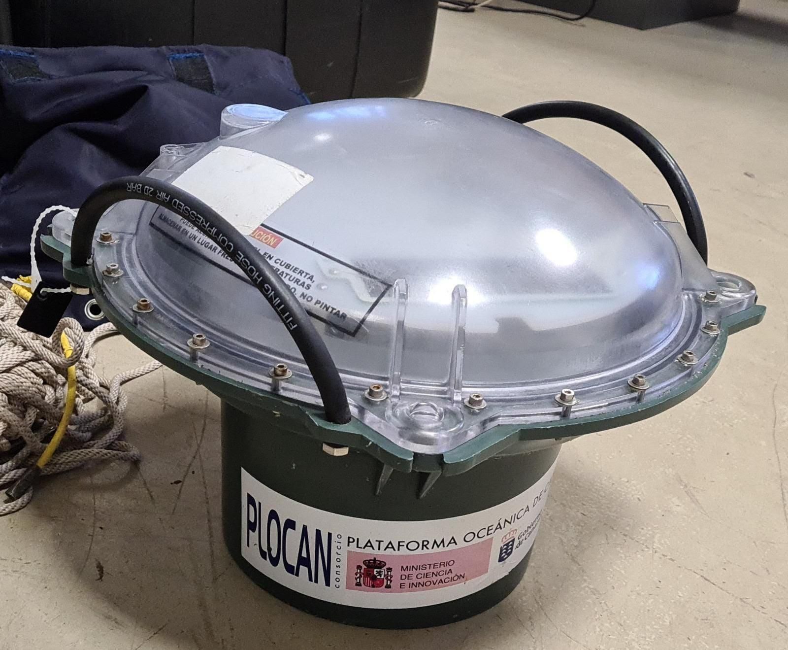 Imagen de una boya de deriva.