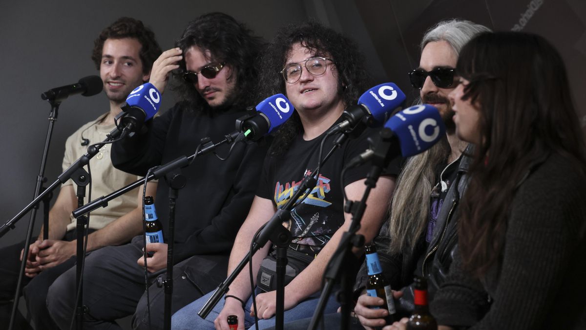 La banda Alcala Norte en la redacción de elDiario.es