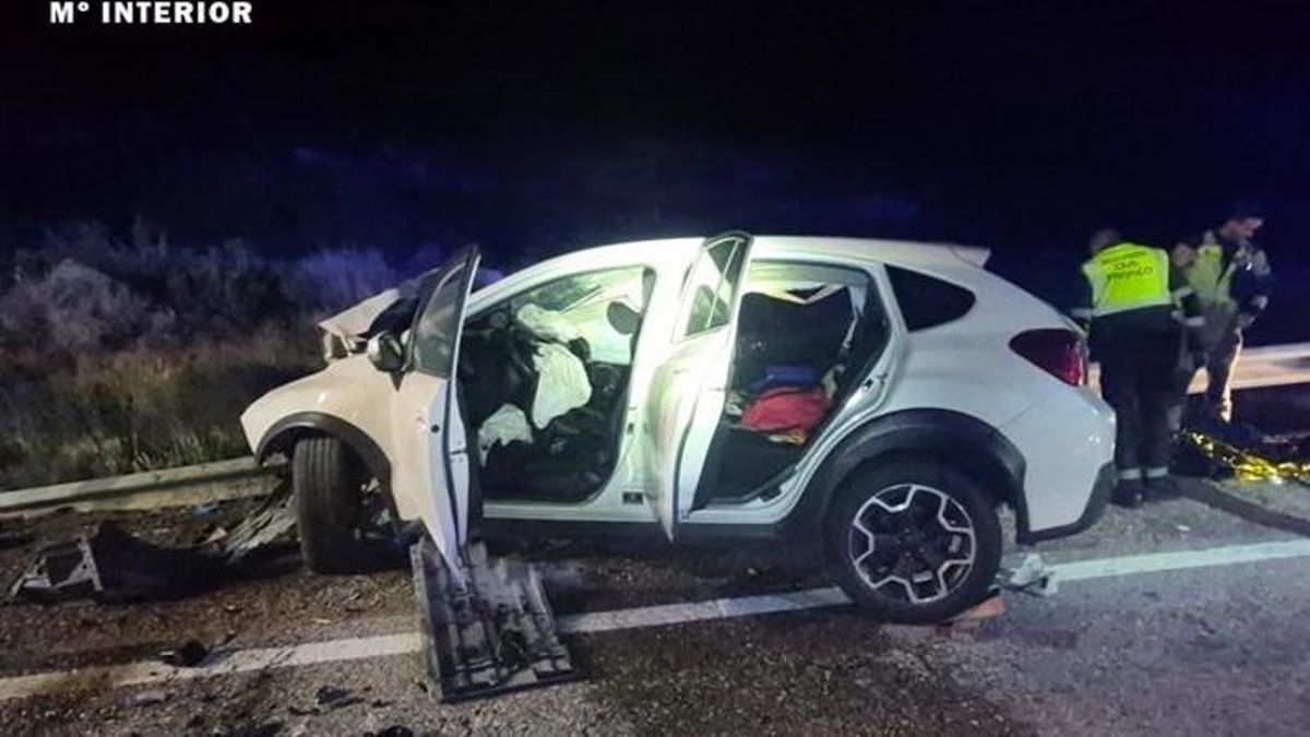 La Guardia Civil investiga a un conductor por homicidio imprudente tras un accidente en Maella (Zaragoza)