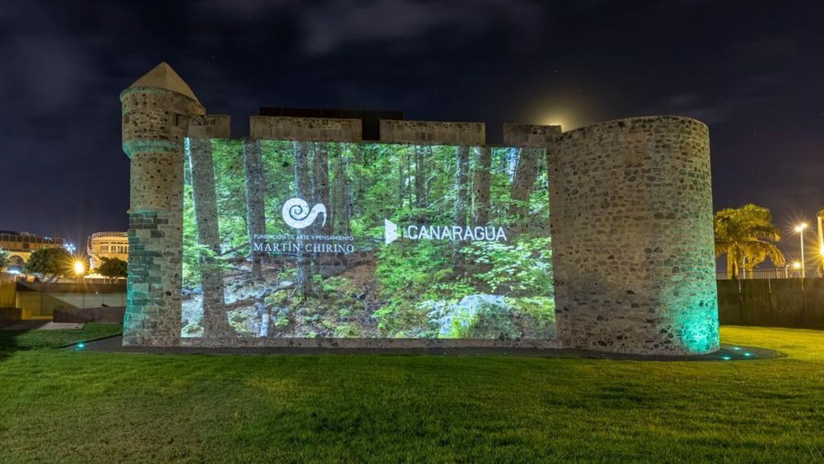 Canarias, destino sostenible, en los muros del Castillo de La Luz