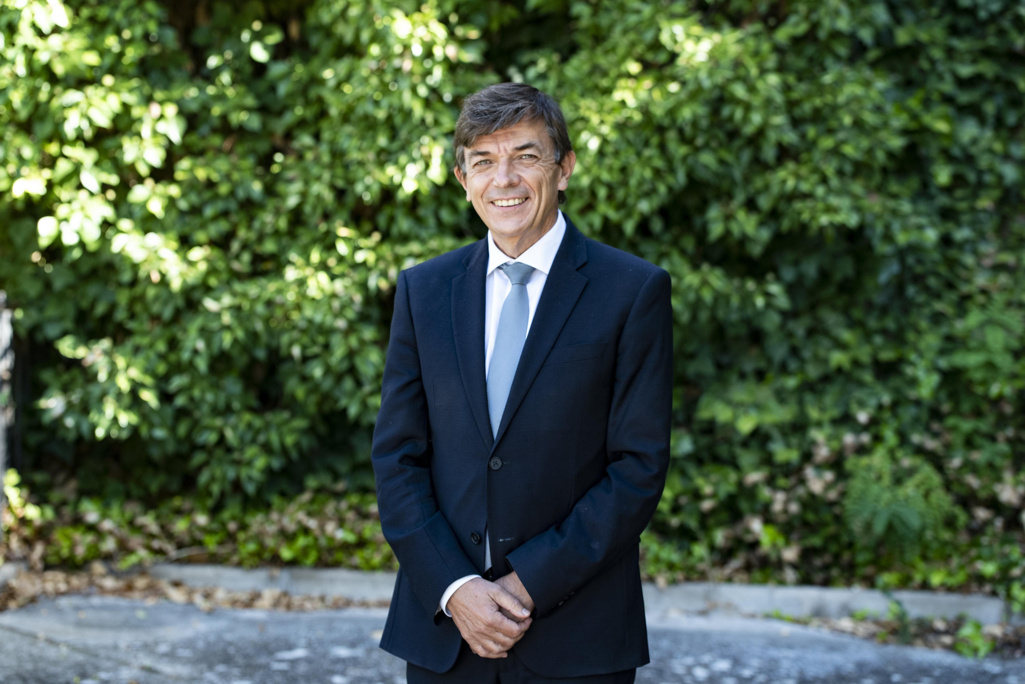 Carlos Andradas, rector de la Universidad Internacional Menéndez Pelayo.