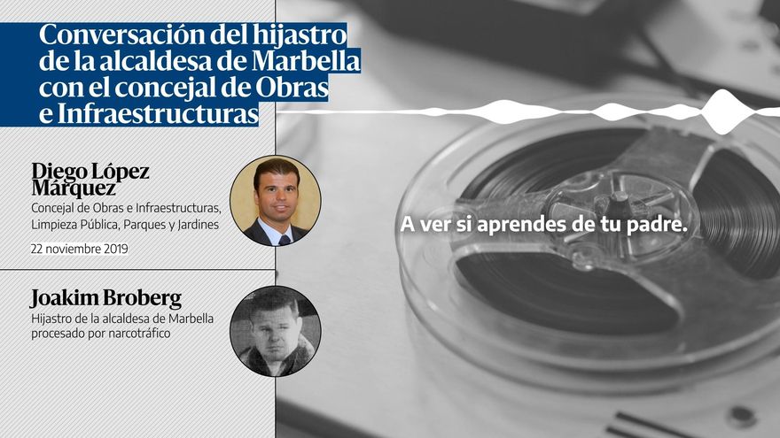 Los audios de Marbella: un concejal advierte al hijastro de Muñoz que aprenda de su padre y no hable por el móvil