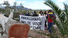 Una de las primeras protestas en Arraijanal |N.C.