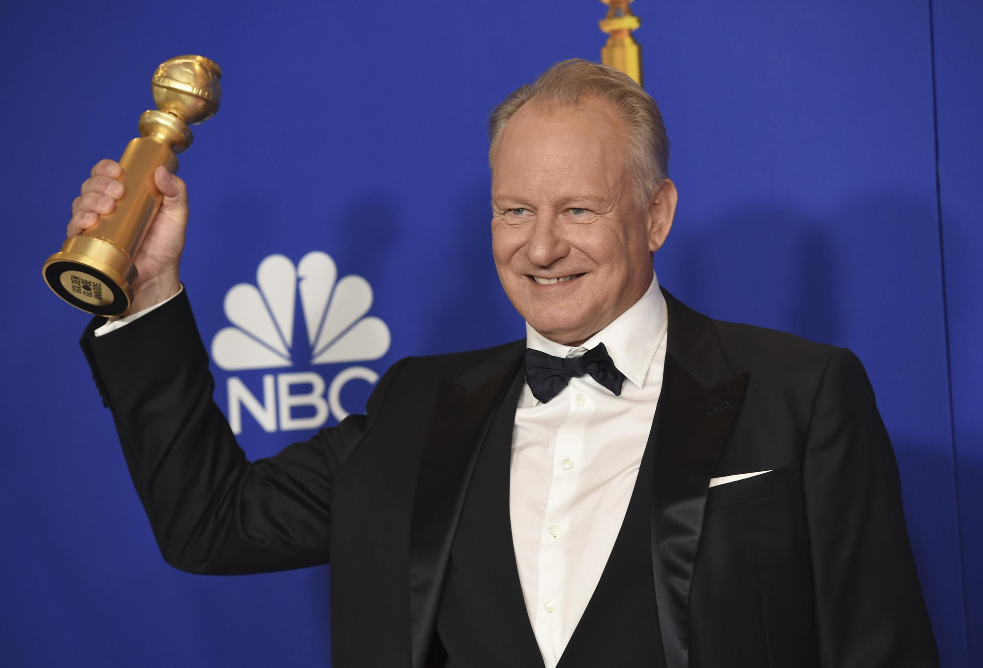 Stellan Skarsgard en los Globos de Oro 2020