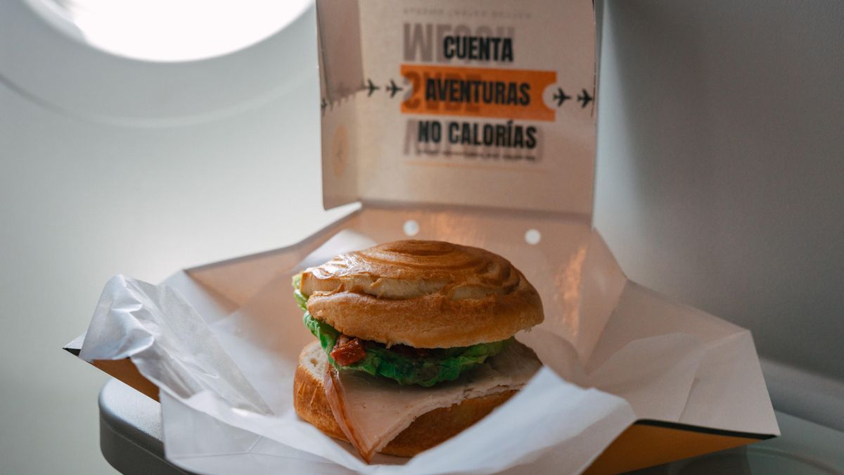 Croissant Roll de Iberia Express.