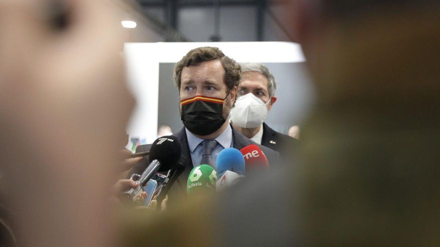 El portavoz de Vox en el Congreso, Iván Espinosa de los Monteros, en Fitur