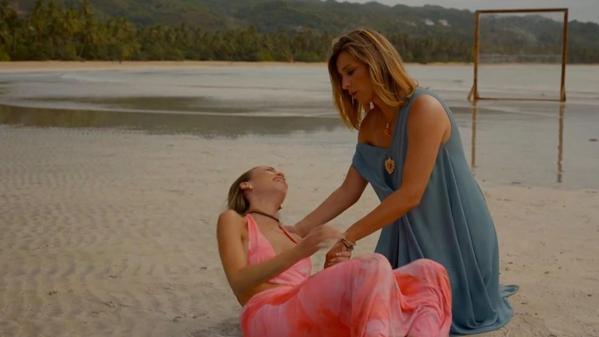 Almudena y Sandra Barneda, en 'La isla de las tentaciones 9'