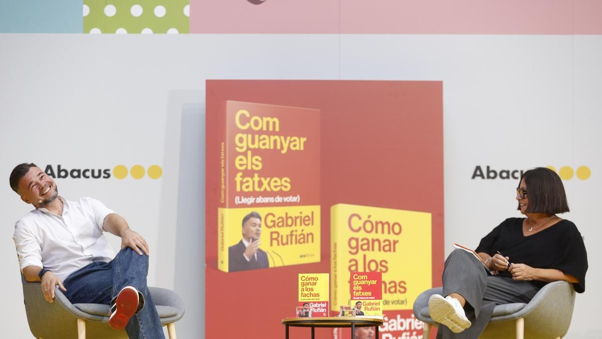 Rufián ve "probable" que detrás de los disturbios de Barcelona esté "la extrema derecha"